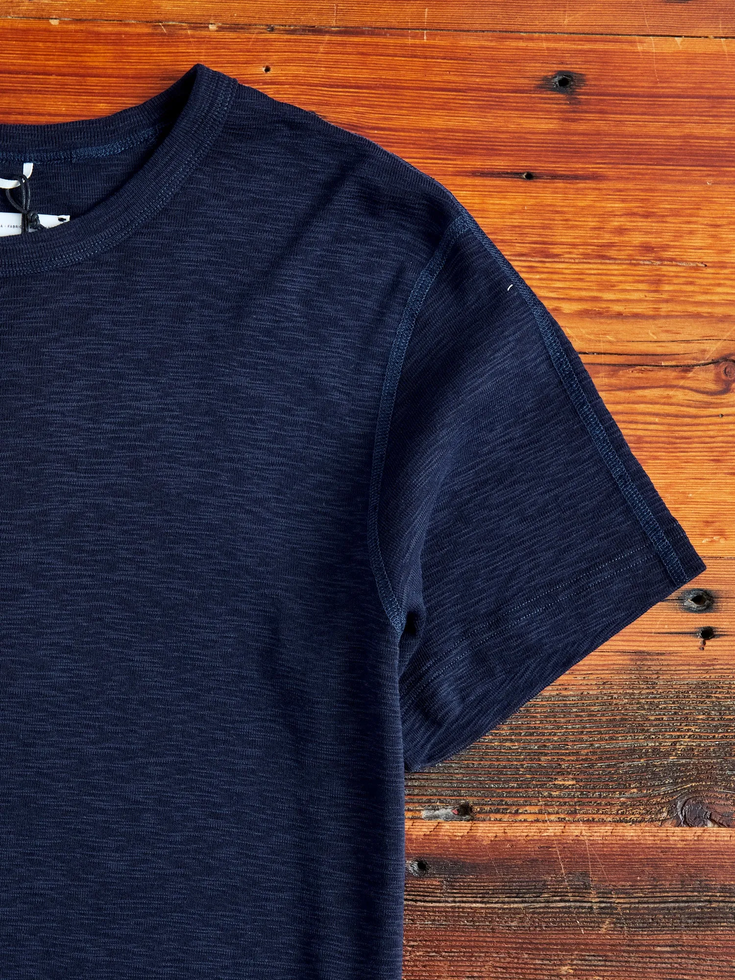 1x1 Slub T-Shirt in Navy