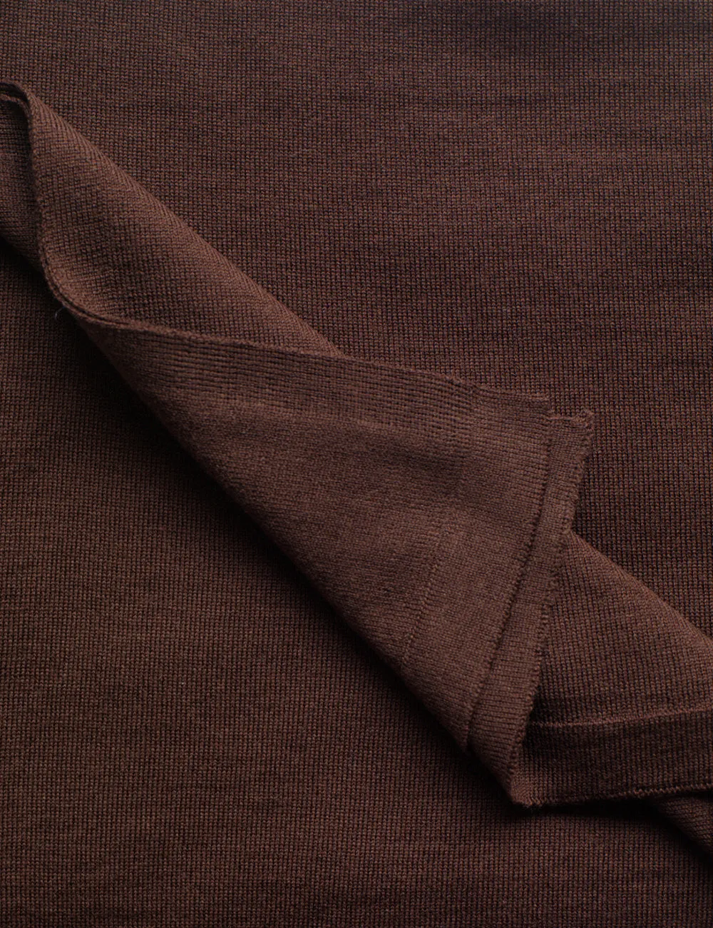 Australian Superfine Merino Wrap - Chocolate