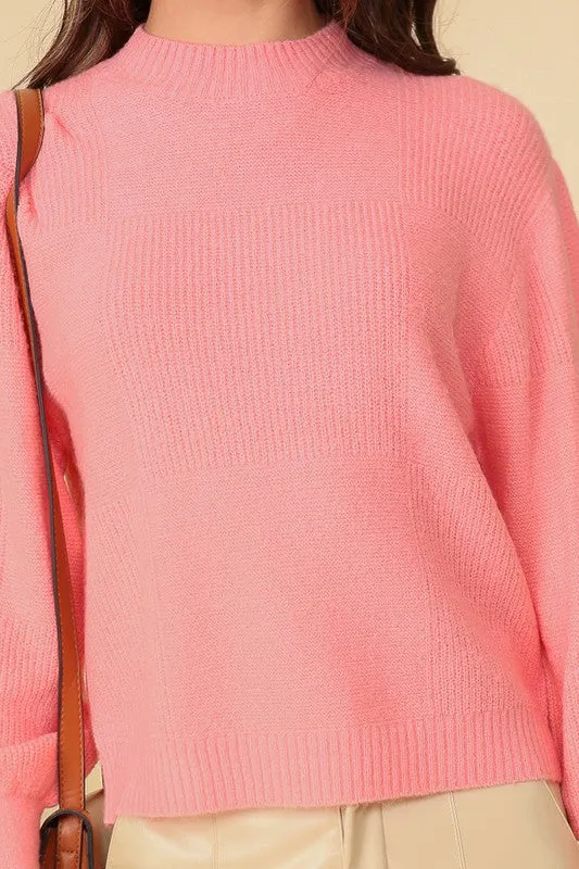 Balloon Puff Sleeve Sweater