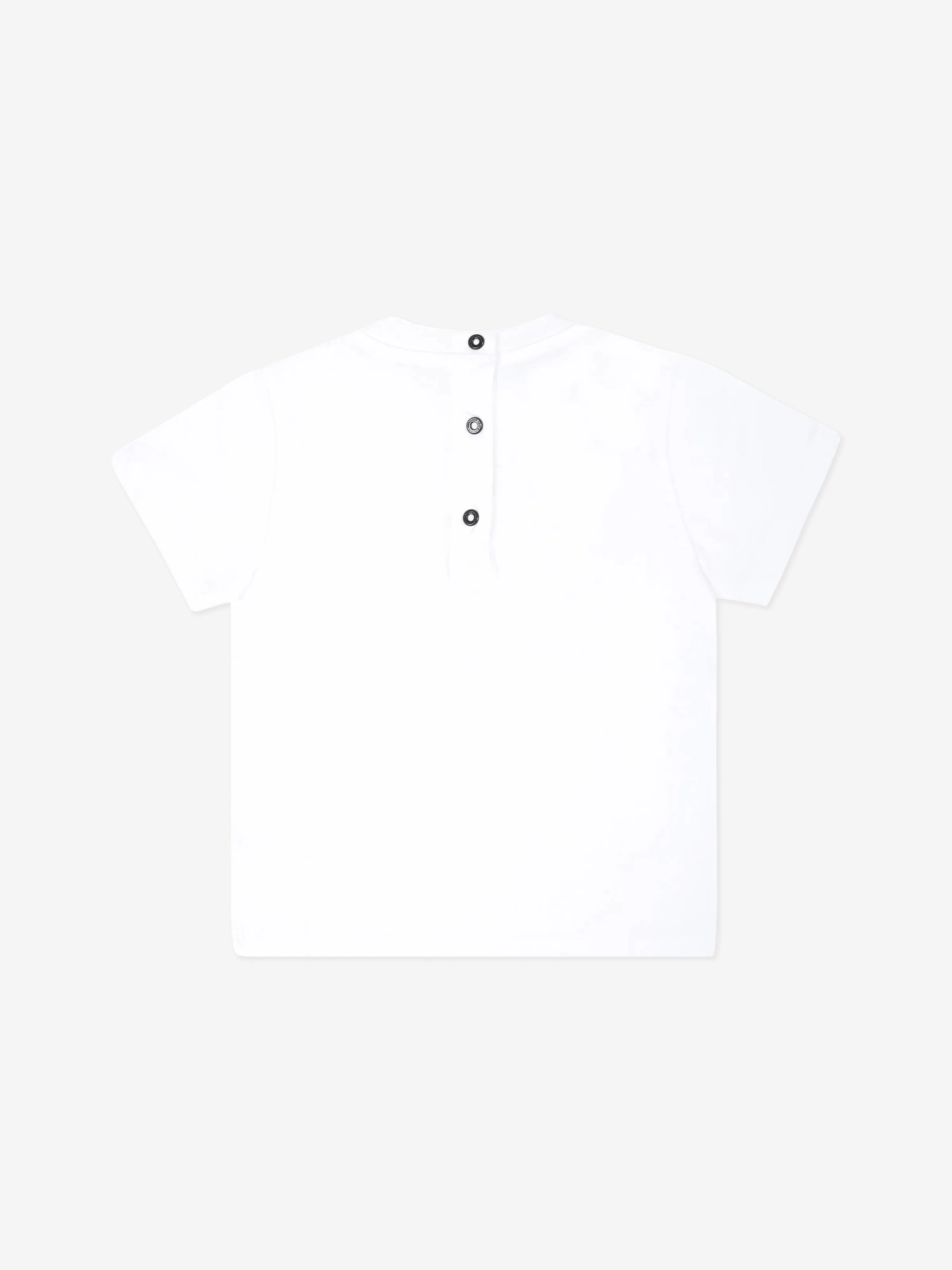 Balmain Baby Paris Logo T-Shirt in White