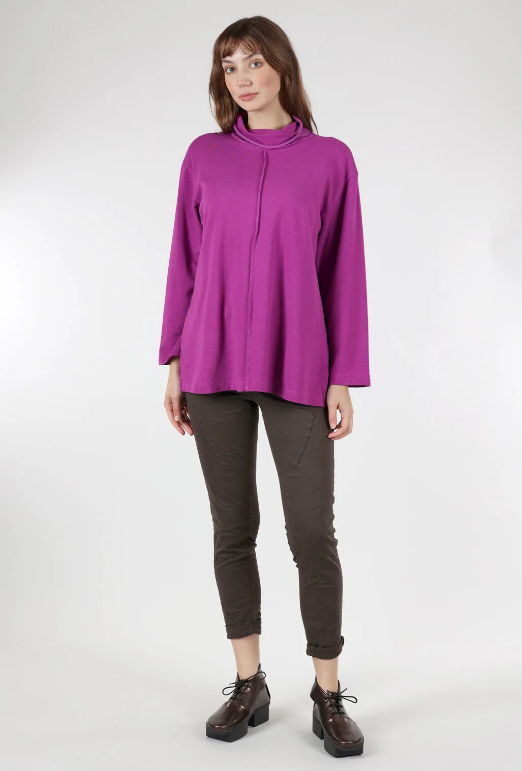 Bamboo Terry Couch Shirt, Violetta