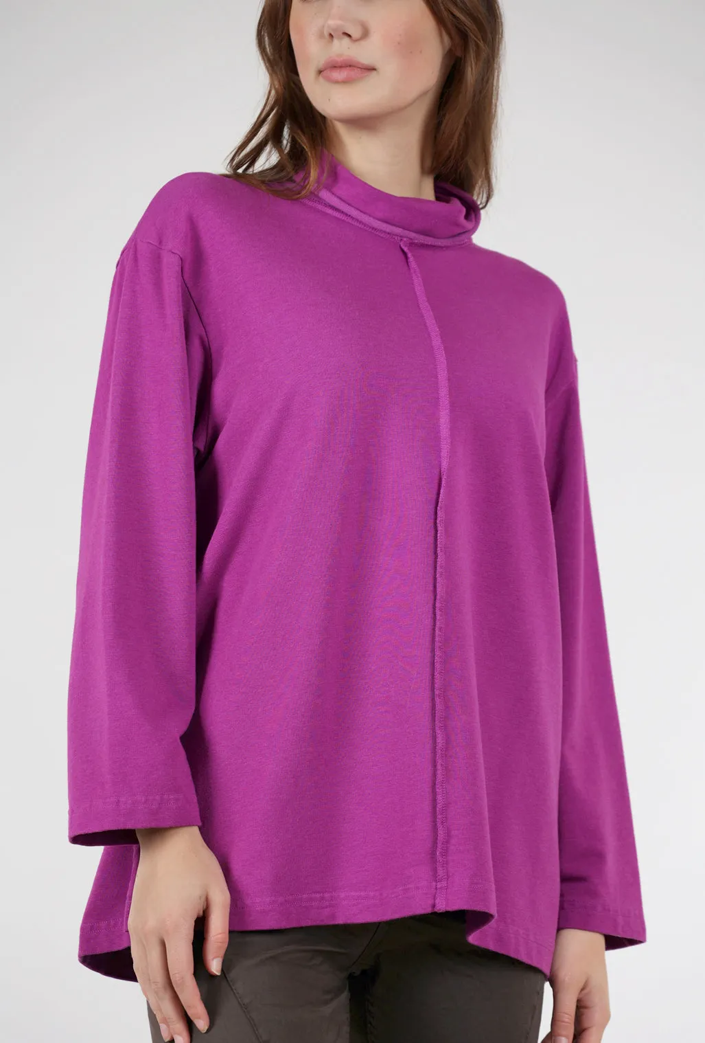 Bamboo Terry Couch Shirt, Violetta