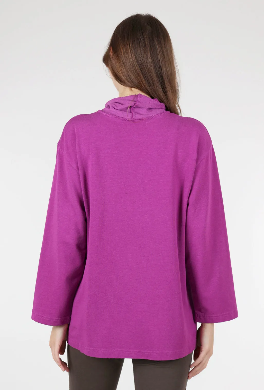 Bamboo Terry Couch Shirt, Violetta