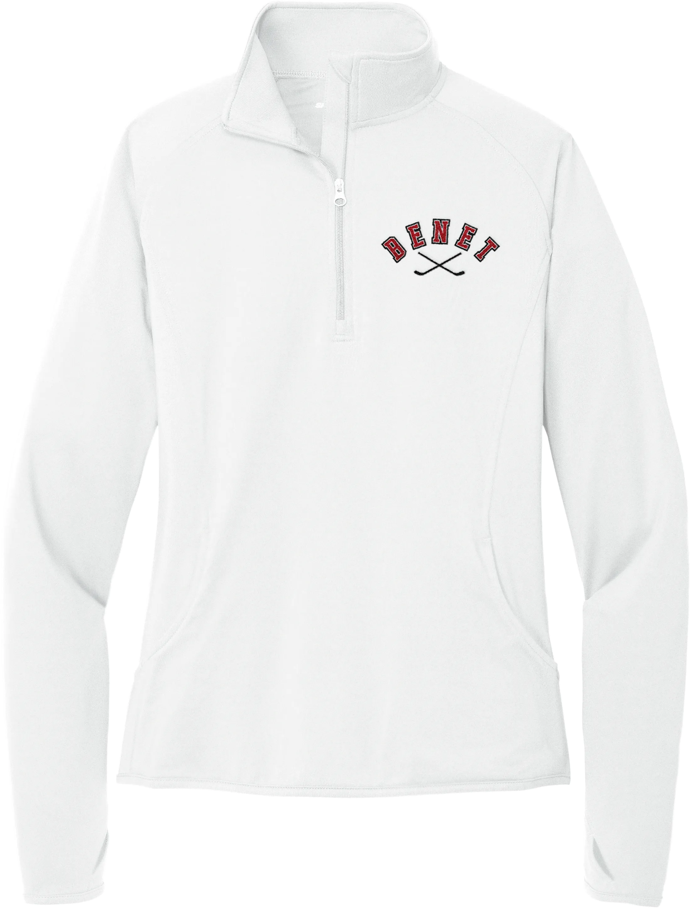 Benet Hockey Ladies Sport-Wick Stretch 1/4-Zip Pullover