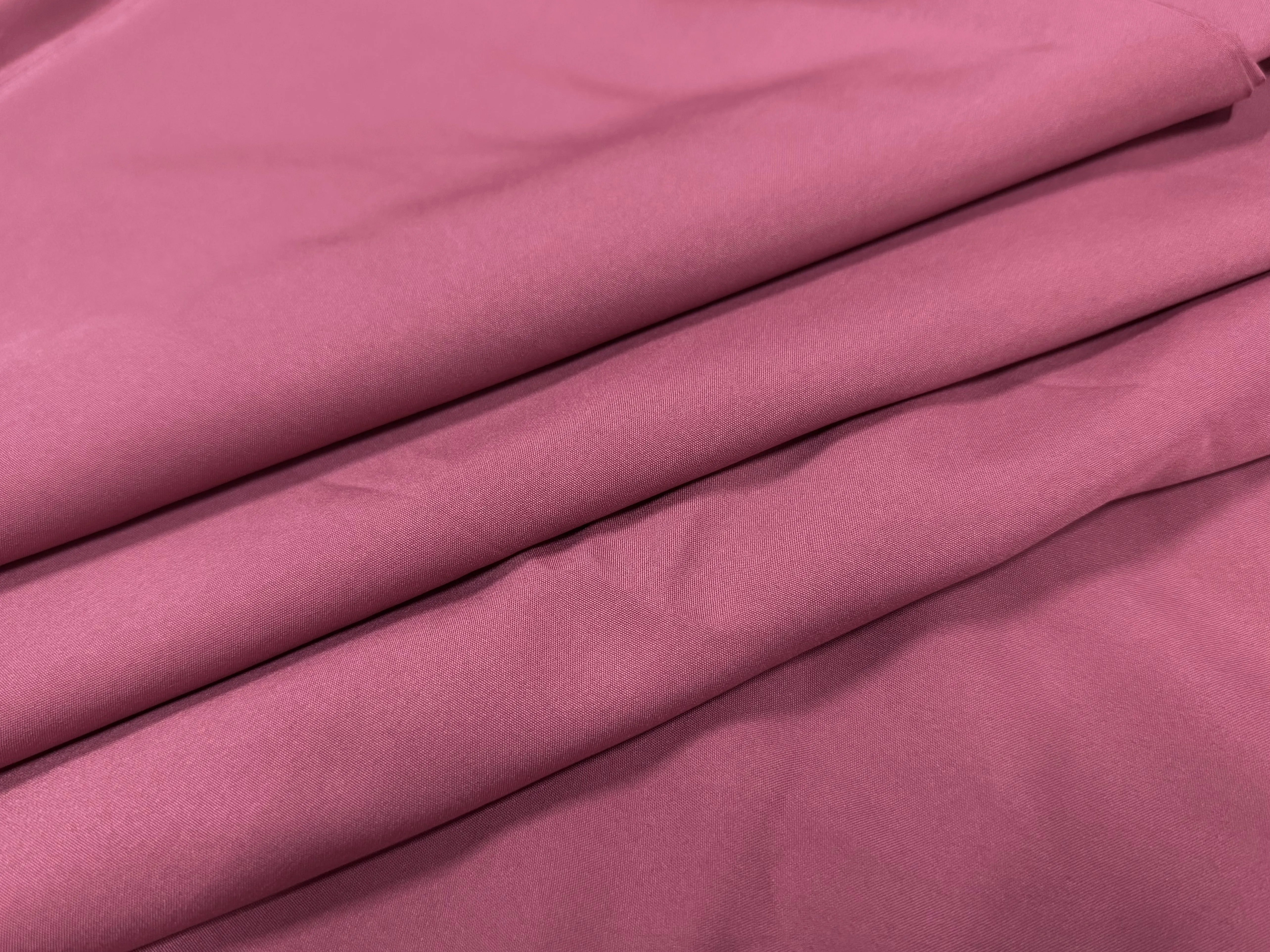 Blush Pink Plain Soft Butter Crepe Fabric