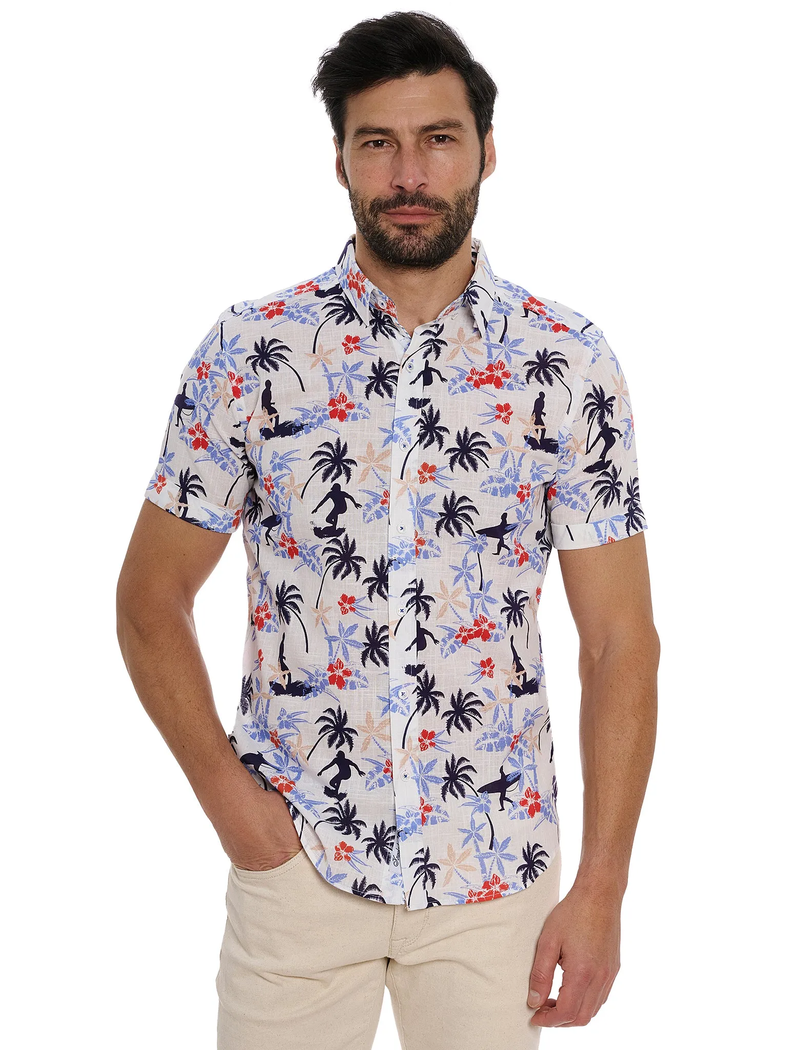 BONDI SHORT SLEEVE BUTTON DOWN SHIRT