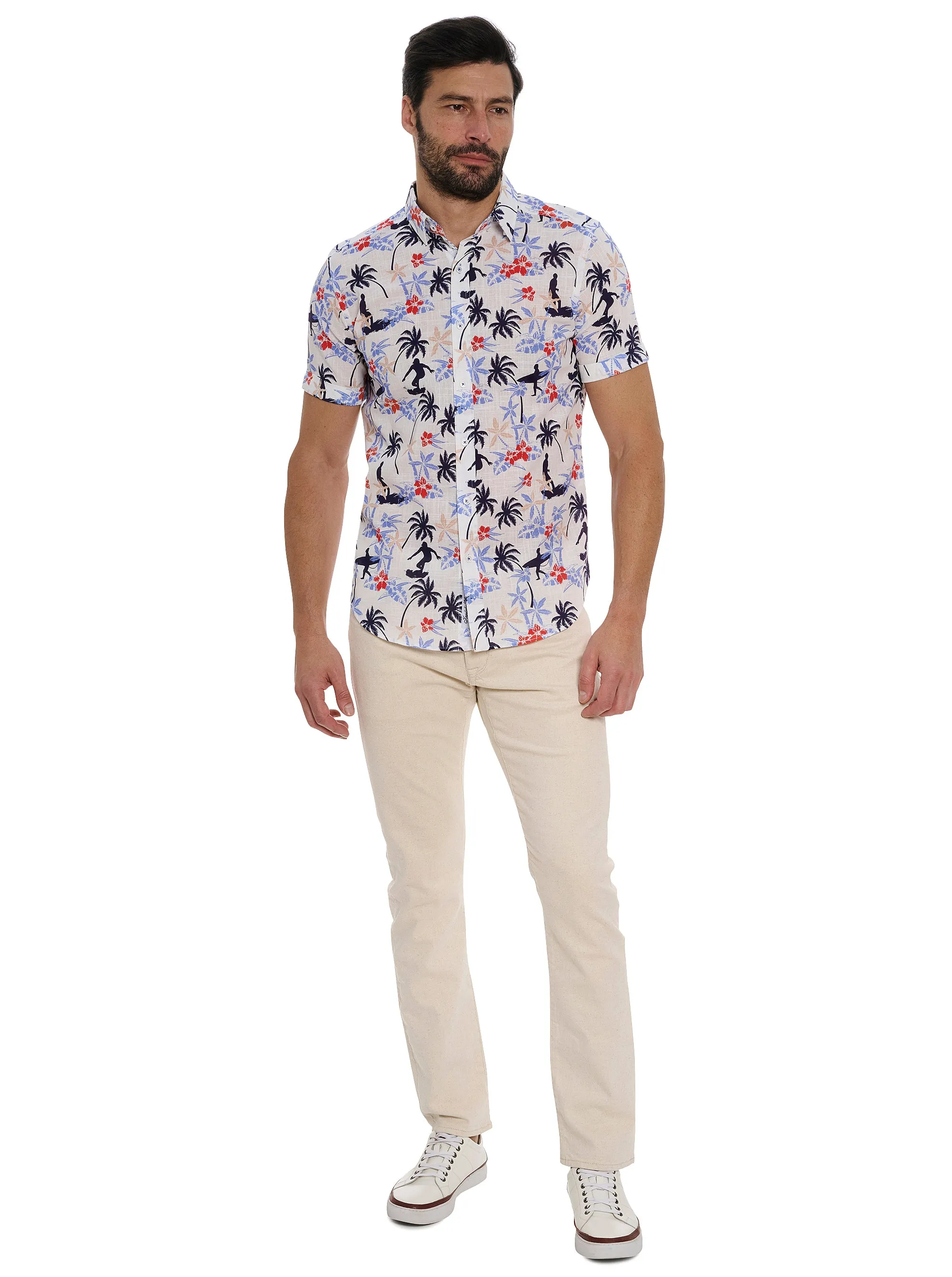 BONDI SHORT SLEEVE BUTTON DOWN SHIRT