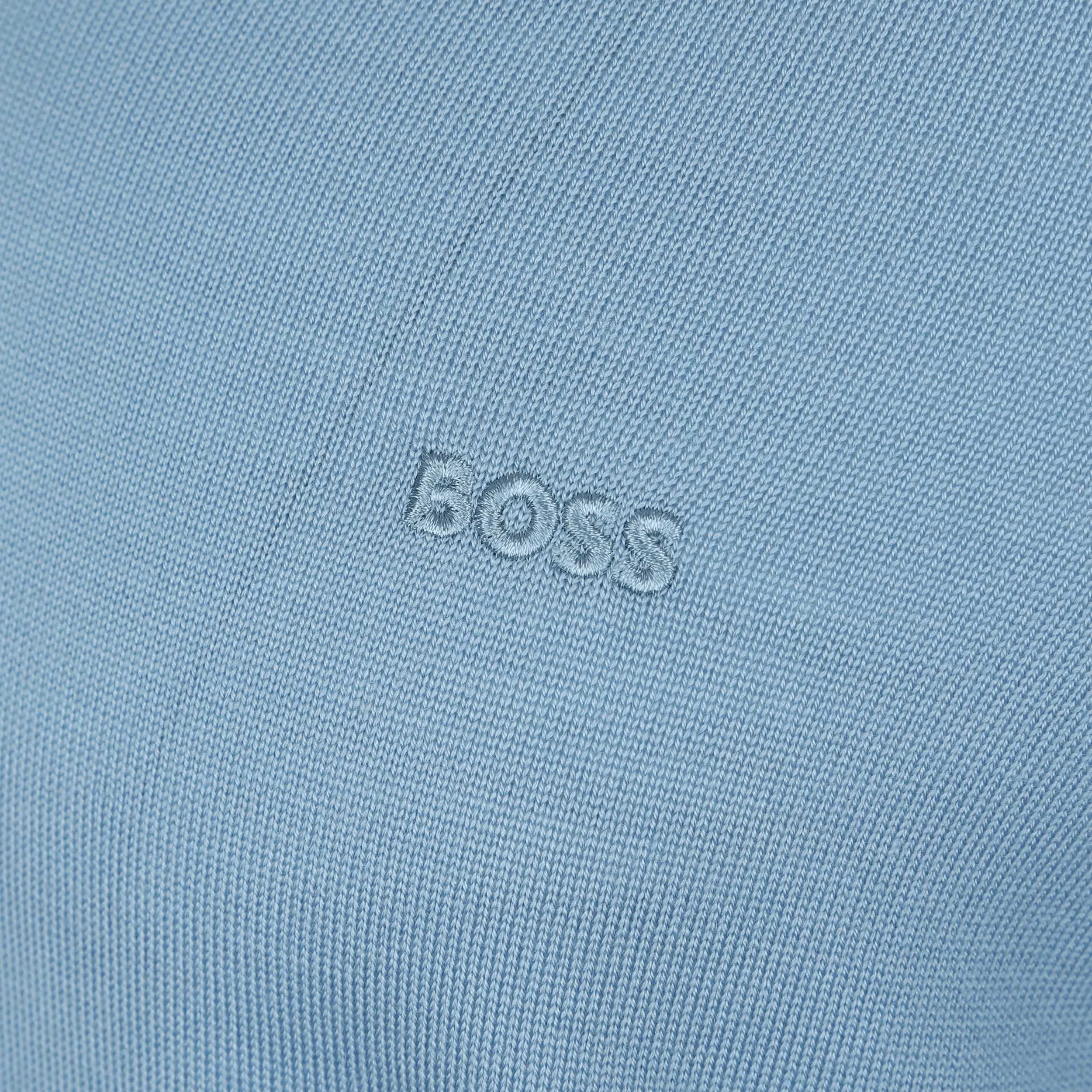 BOSS Baram L Knitwear in Pastel Blue