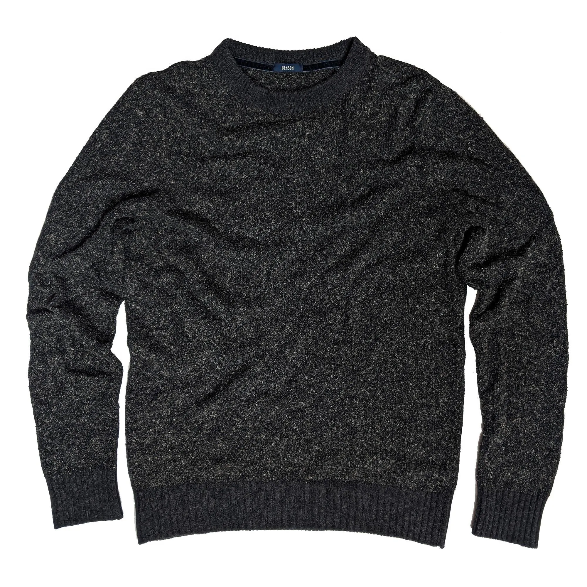 Boucle Crewneck (Black)