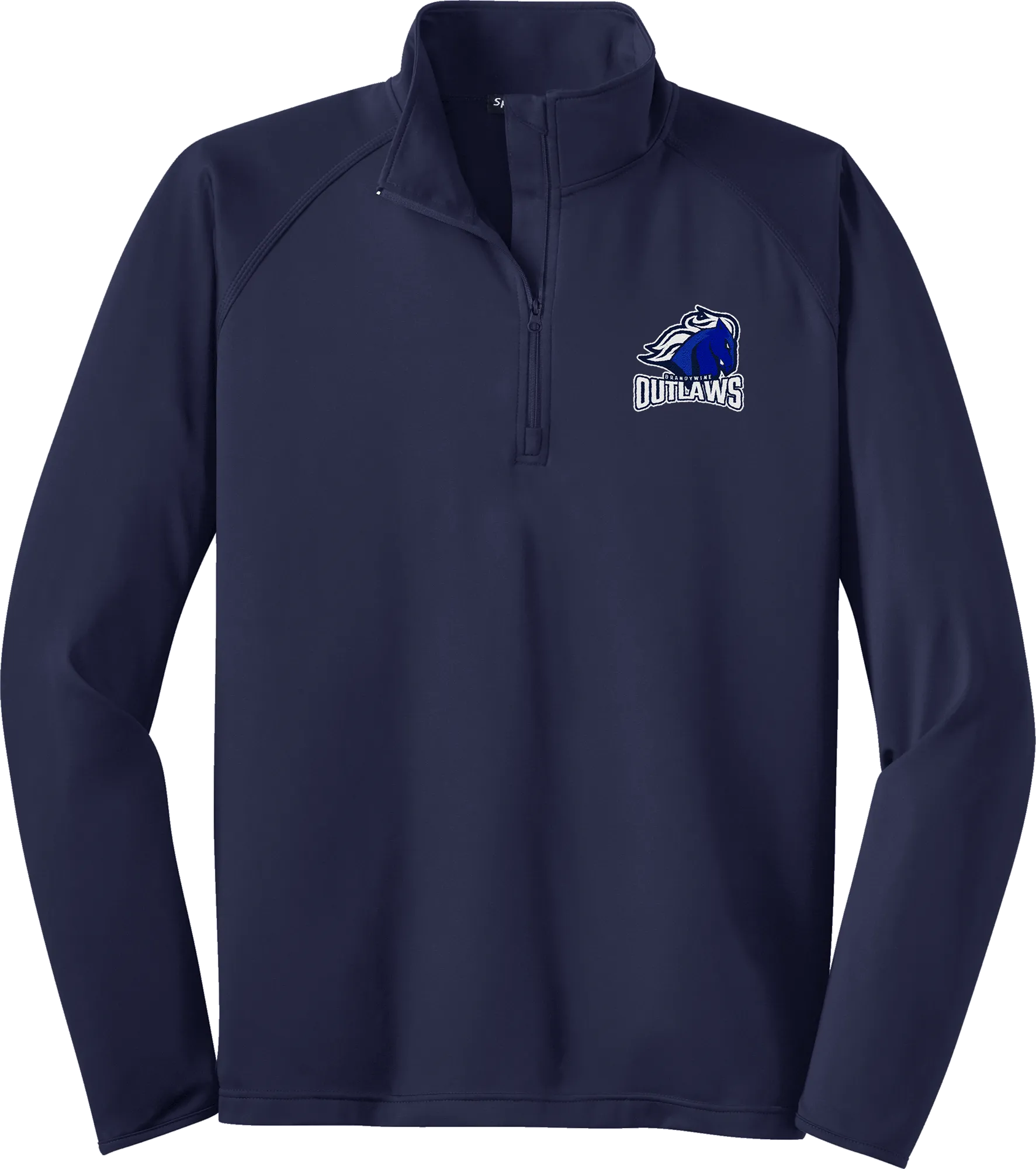 Brandywine Outlaws Sport-Wick Stretch 1/4-Zip Pullover