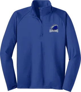 Brandywine Outlaws Sport-Wick Stretch 1/4-Zip Pullover