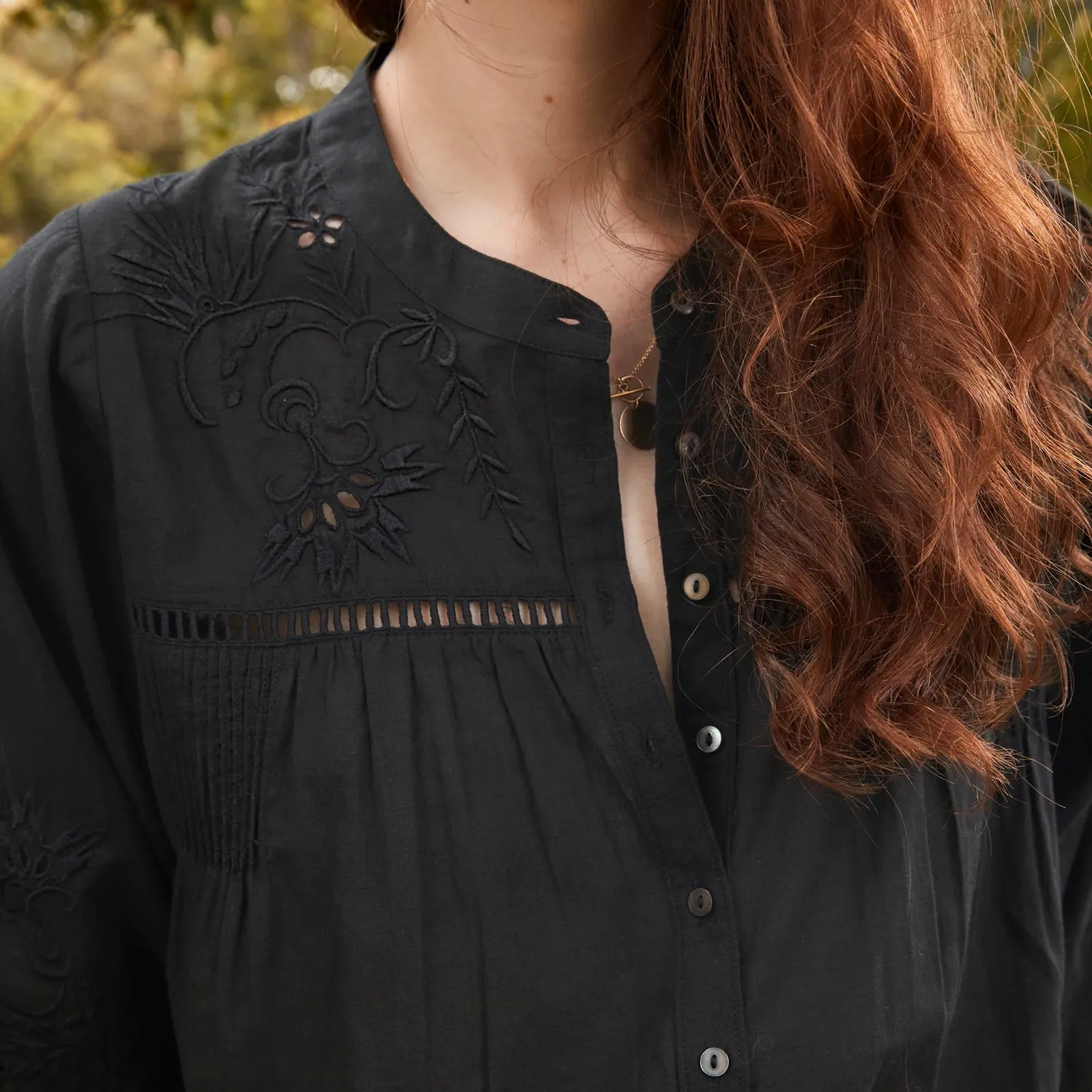 Broderie Blouse