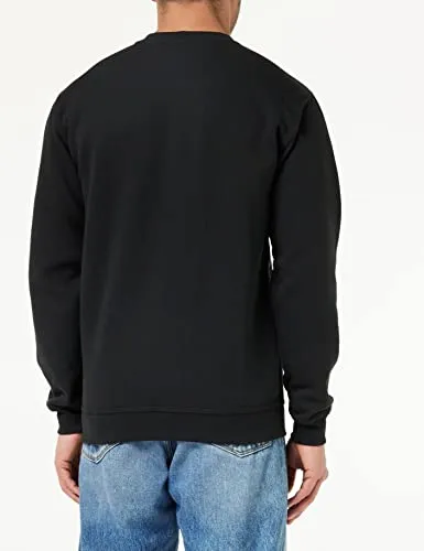 Carhartt K124 mens Midweight Crewneck (Big & Tall) athletic sweatshirts, Black, 3X-Large US