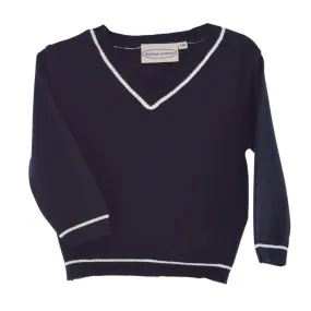 Carriage Boutique Baby & Toddler Boy Navy Pull Over Sweater