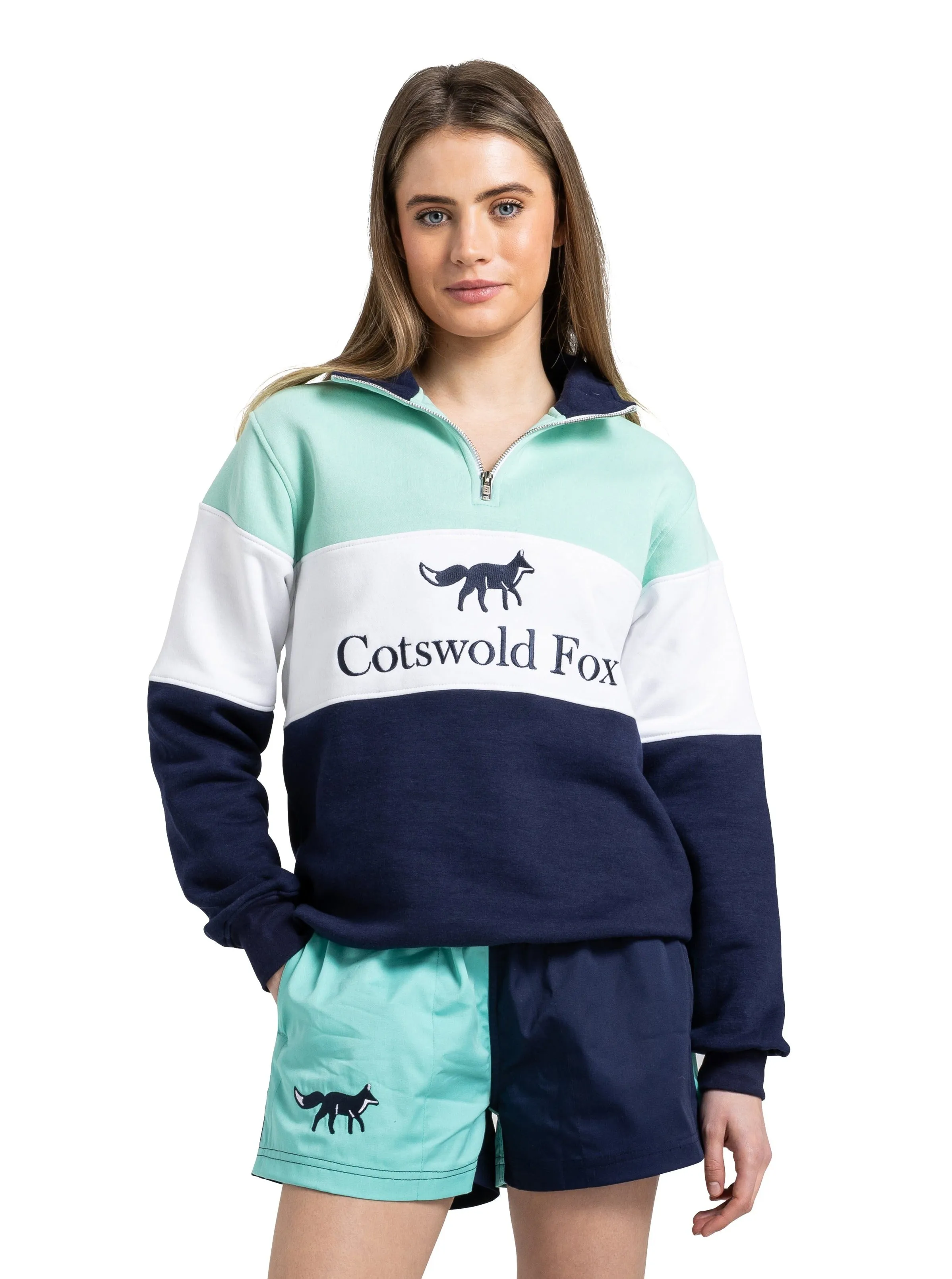 Cirencester Quarter Zip | Mint