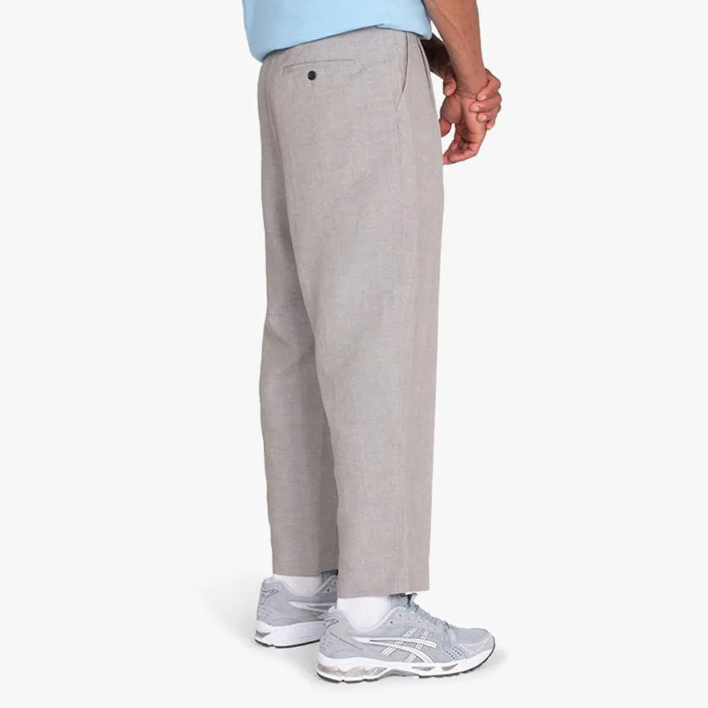 COMME des GARÇONS HOMME Linen Chambray Pants / Light Grey