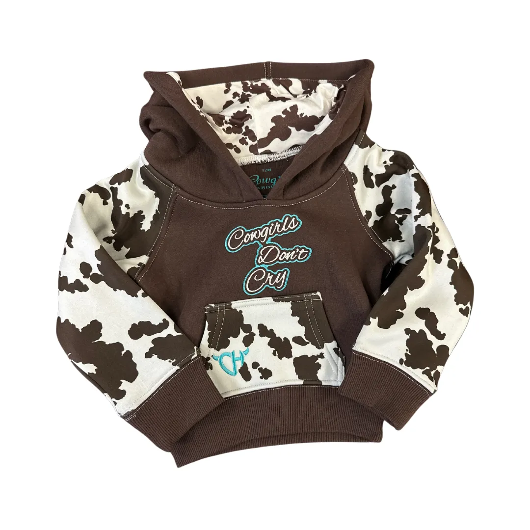 Cowgirls Don't Cry Fleece Hoodie for Infants