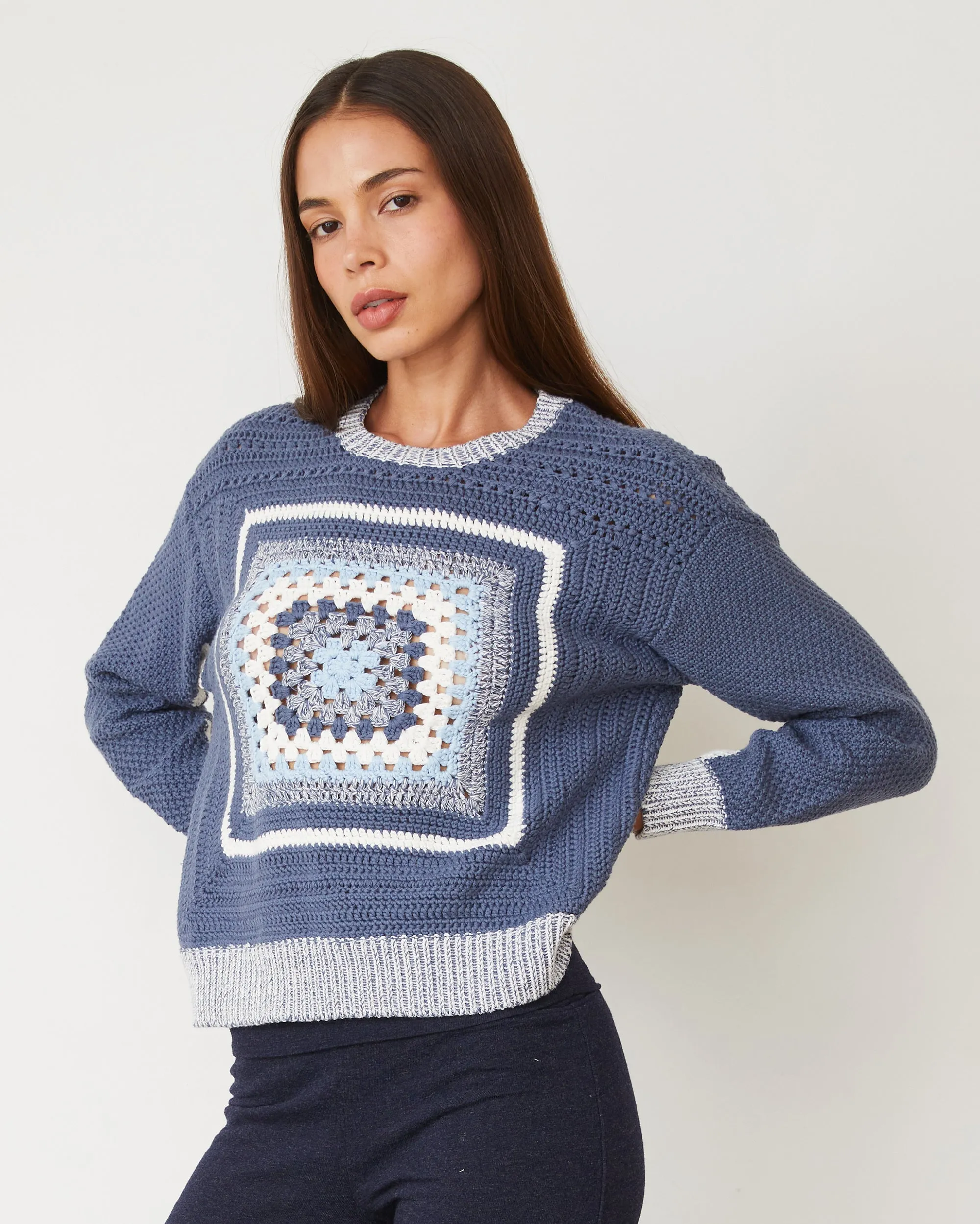 Crochet Pullover Sweater