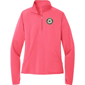 CT ECHO Stars Ladies Sport-Wick Stretch 1/4-Zip Pullover