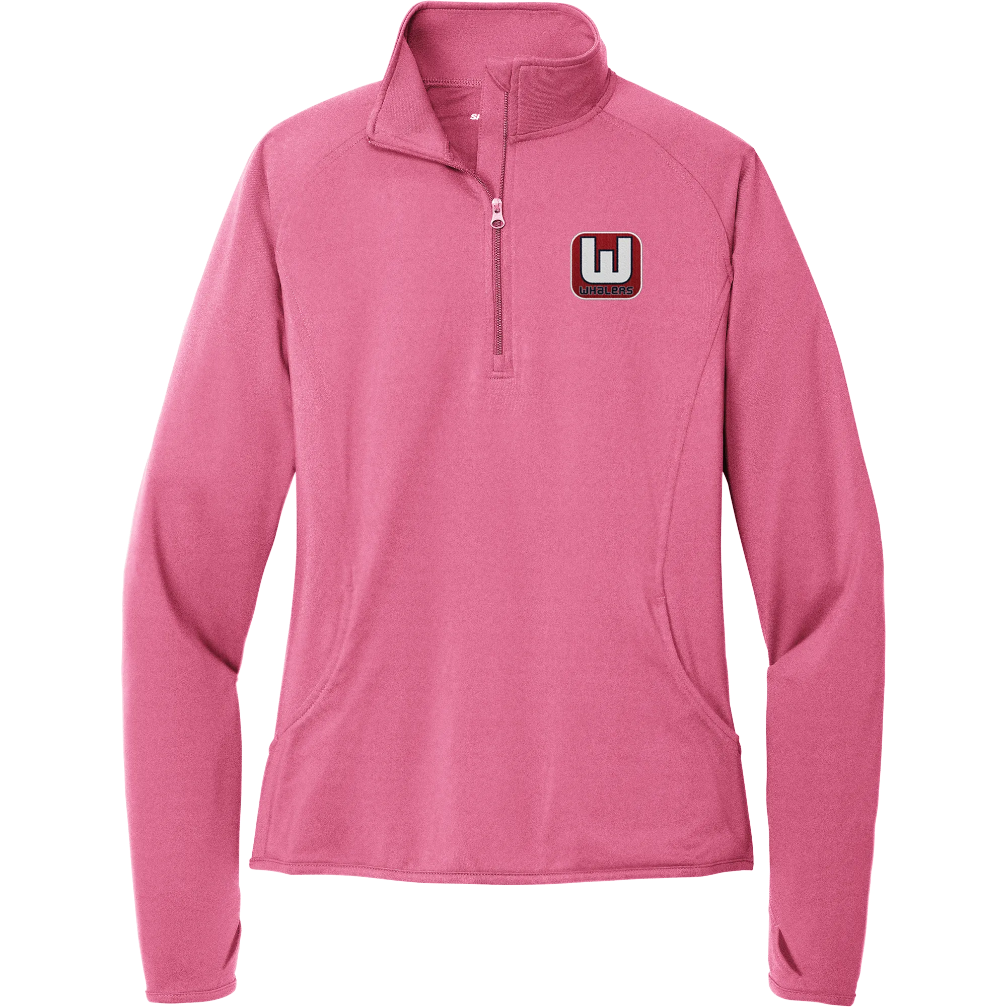 CT Whalers Tier 1 Ladies Sport-Wick Stretch 1/4-Zip Pullover