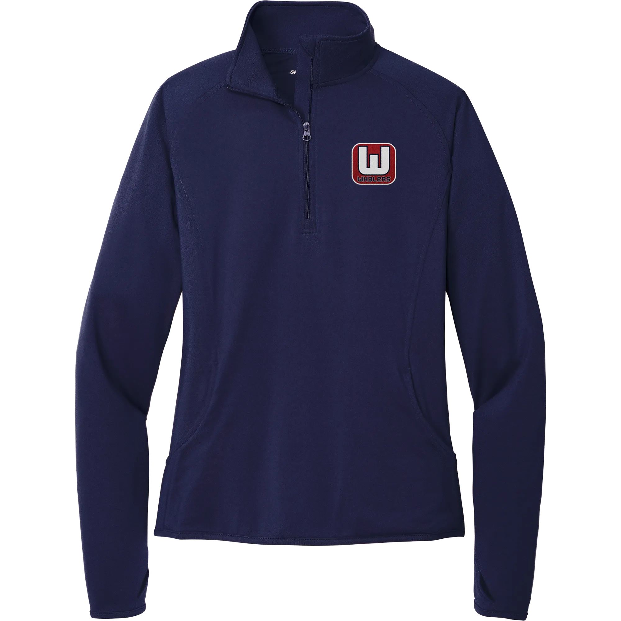 CT Whalers Tier 1 Ladies Sport-Wick Stretch 1/4-Zip Pullover