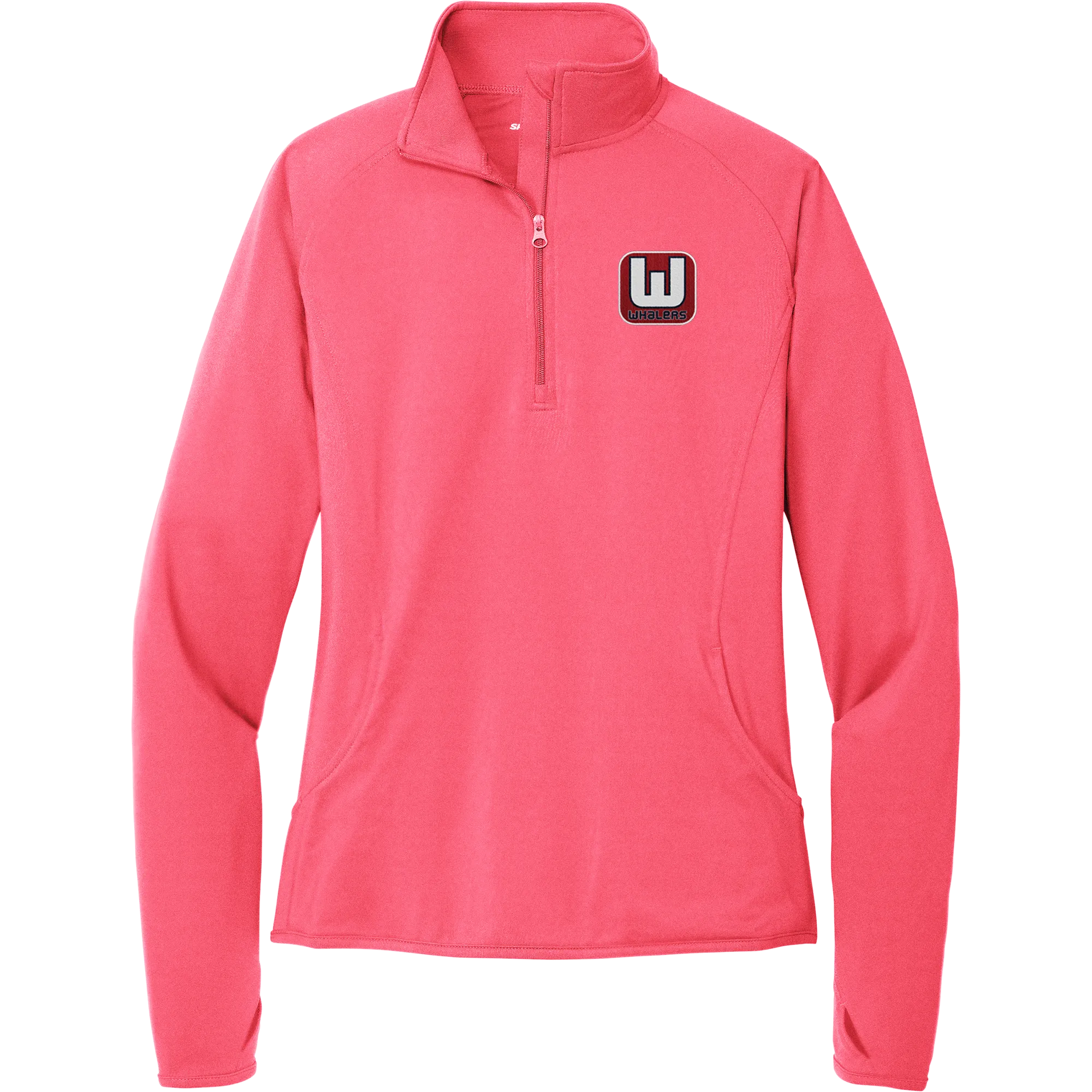 CT Whalers Tier 1 Ladies Sport-Wick Stretch 1/4-Zip Pullover