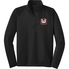 CT Whalers Tier 1 Sport-Wick Stretch 1/4-Zip Pullover