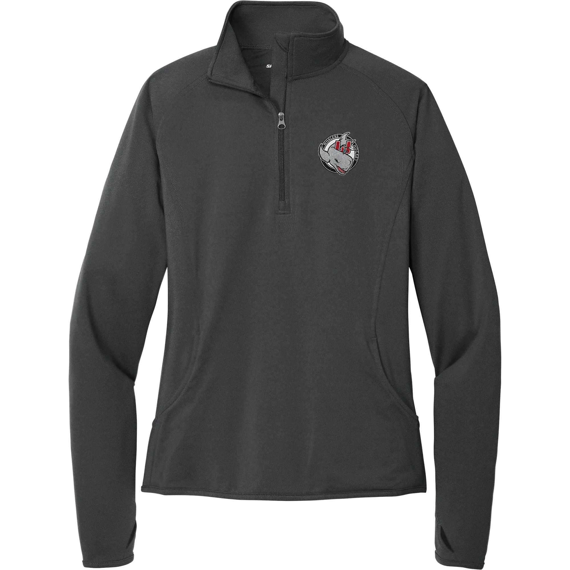 CT Whalers Tier 2 Ladies Sport-Wick Stretch 1/4-Zip Pullover