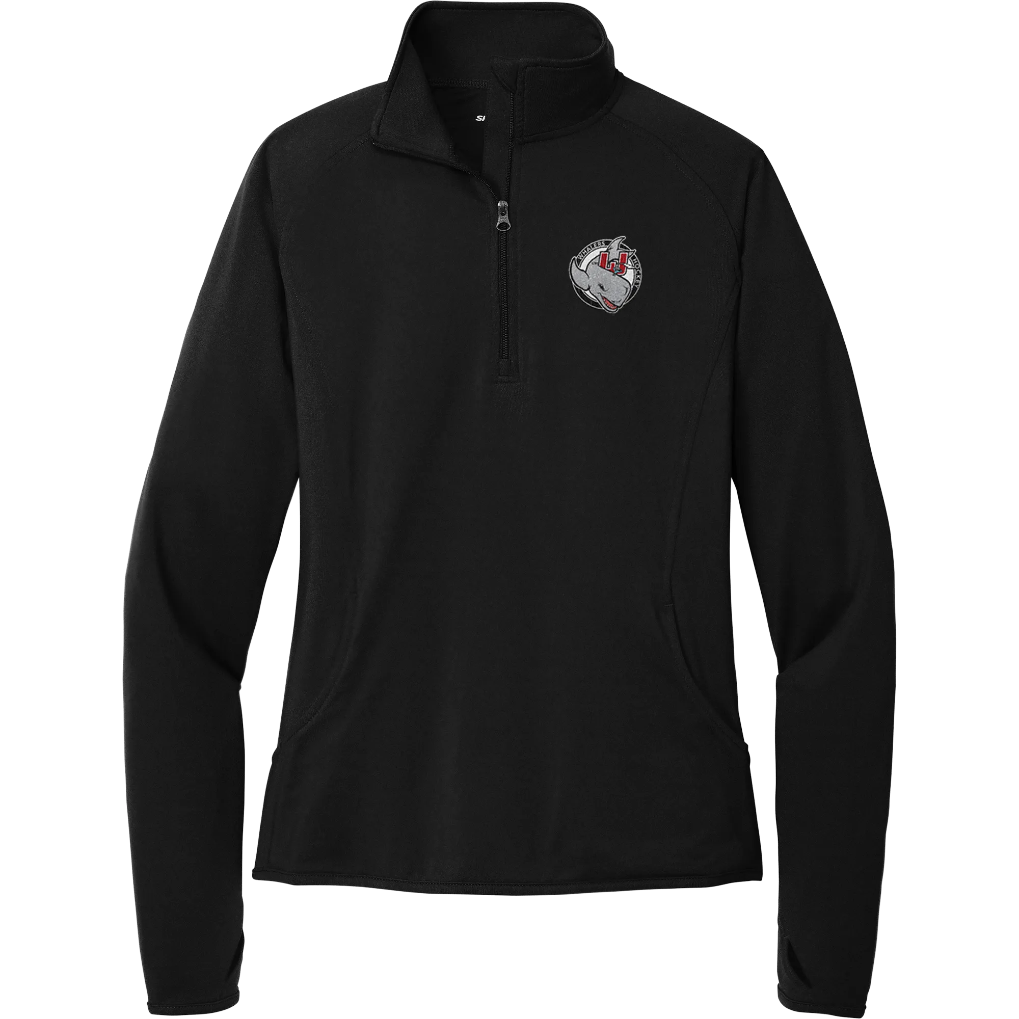 CT Whalers Tier 2 Ladies Sport-Wick Stretch 1/4-Zip Pullover