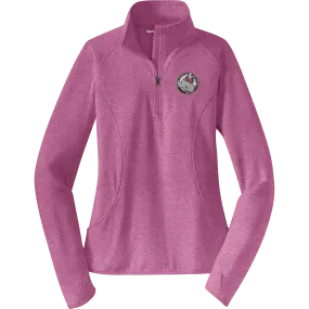 CT Whalers Tier 2 Ladies Sport-Wick Stretch 1/4-Zip Pullover