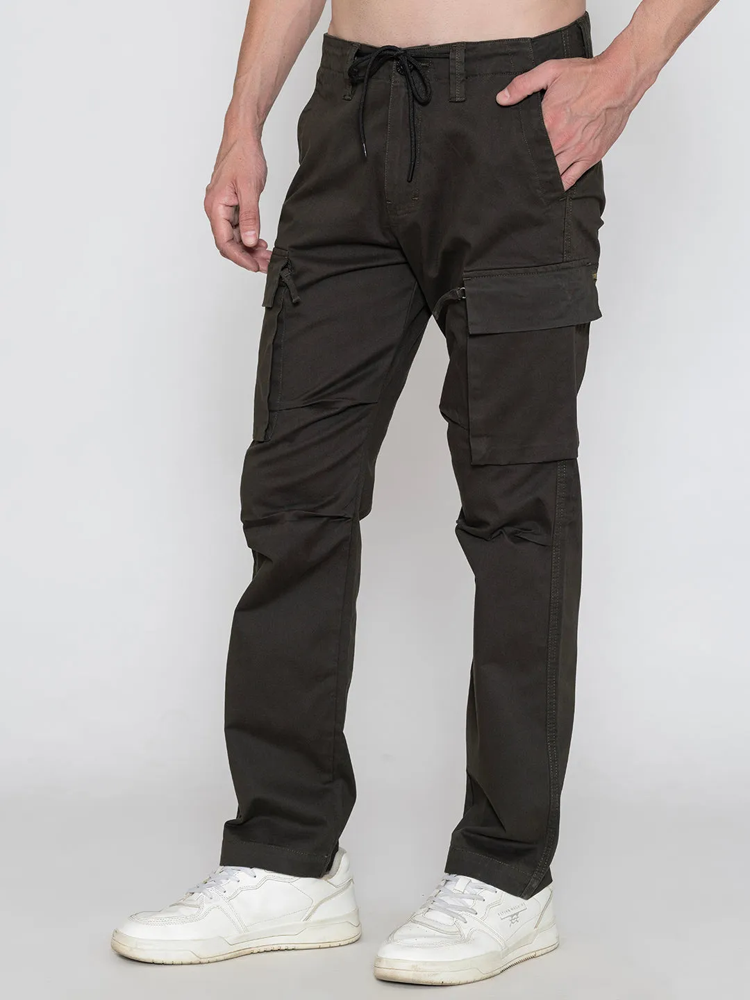 DARK GREEN DC SLIM CARGO