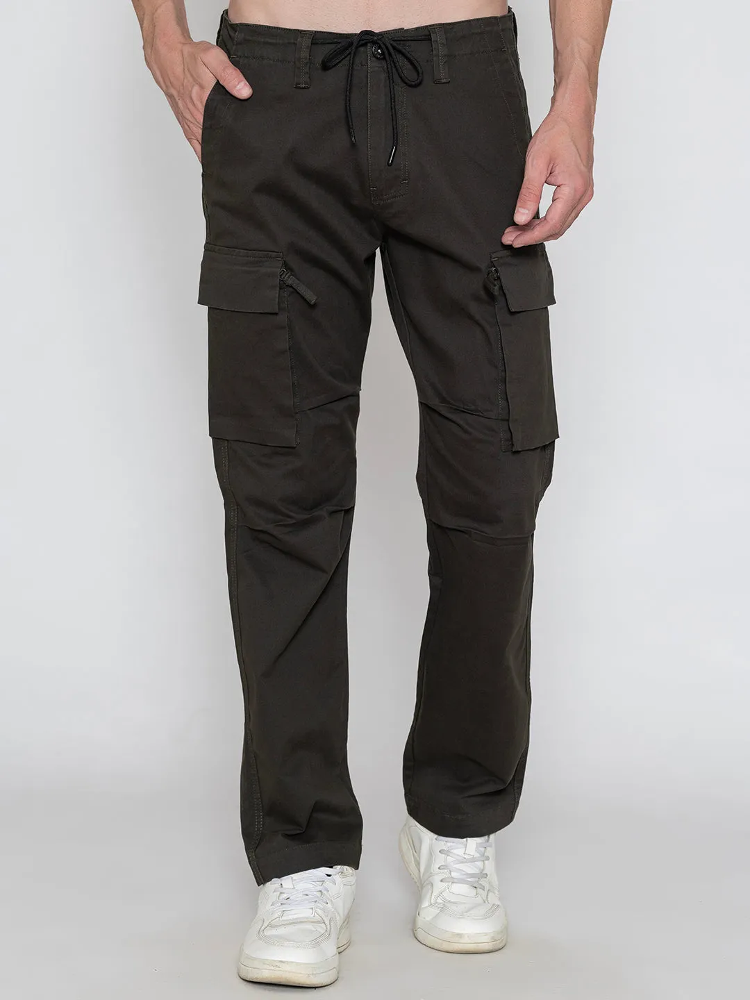 DARK GREEN DC SLIM CARGO