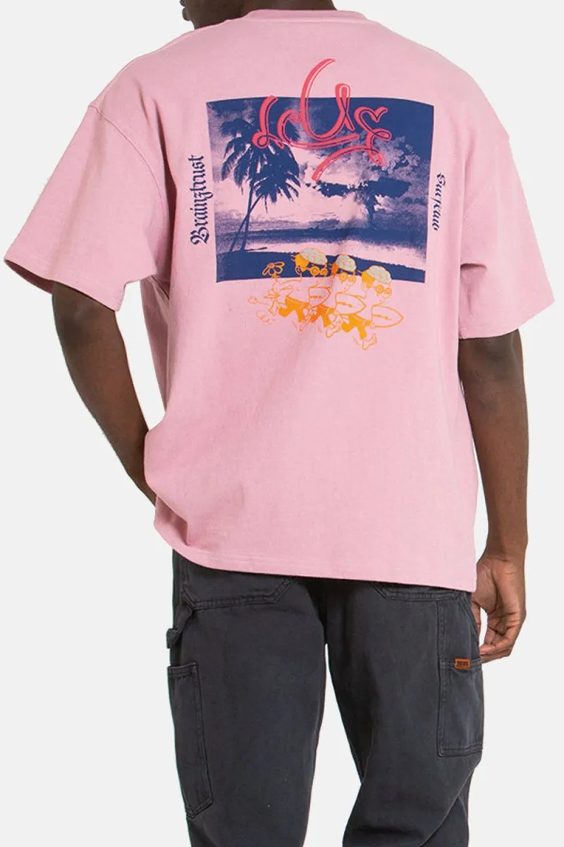 Deus Trust Oversized Organic Cotton T-shirt (Zephyr Pink)