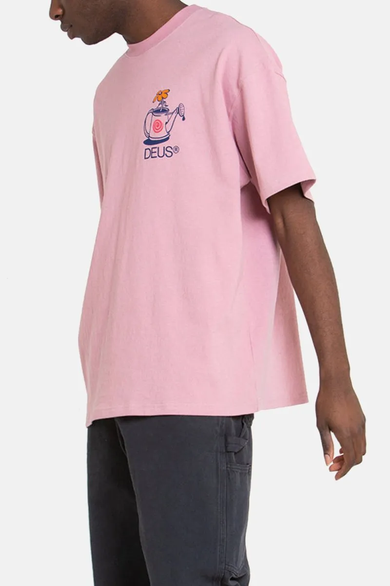 Deus Trust Oversized Organic Cotton T-shirt (Zephyr Pink)