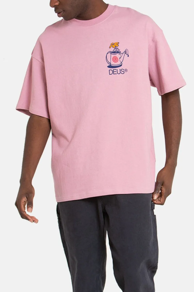 Deus Trust Oversized Organic Cotton T-shirt (Zephyr Pink)