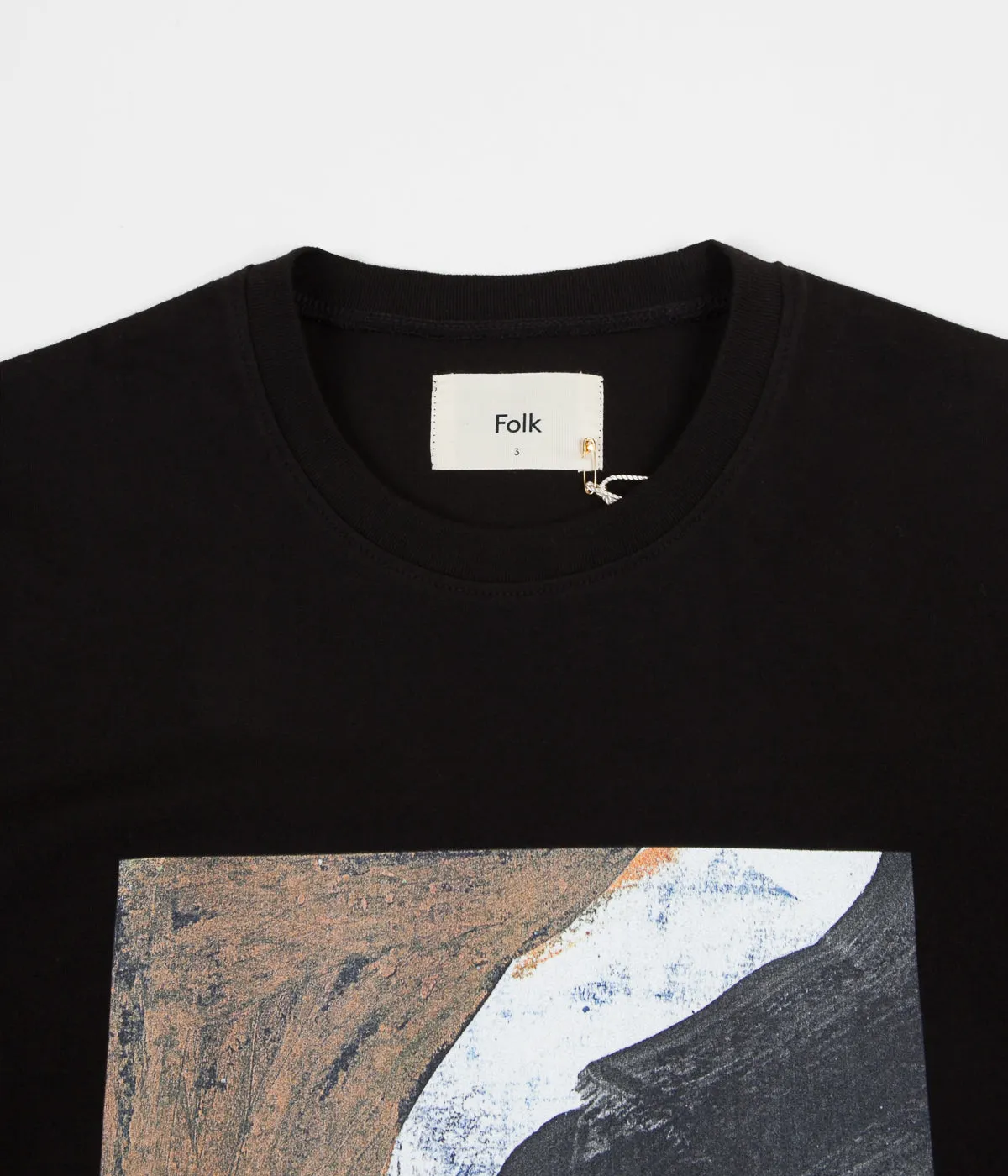 Folk Alfie T-Shirt - Black