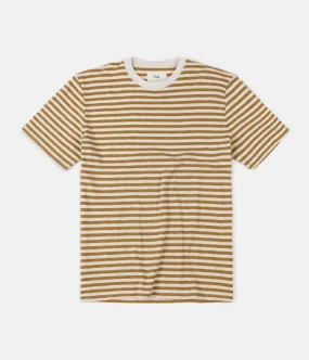 Folk Classic Stripe T-Shirt - Golden Yellow