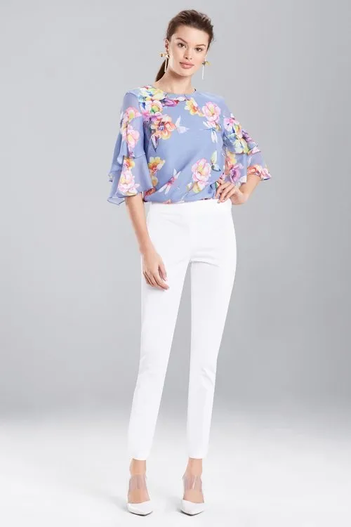 Garden Oasis Ruffle Top