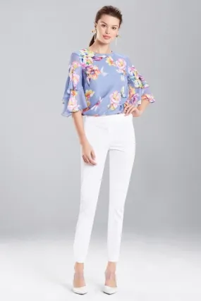 Garden Oasis Ruffle Top