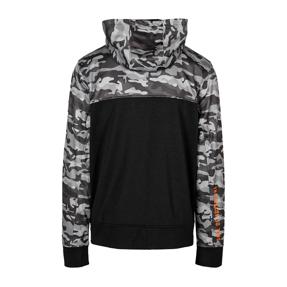 Half Zip Performance Hoodie | Blackout Military Camo PreOrder