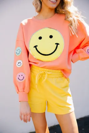 HAPPY FACE PULLOVER