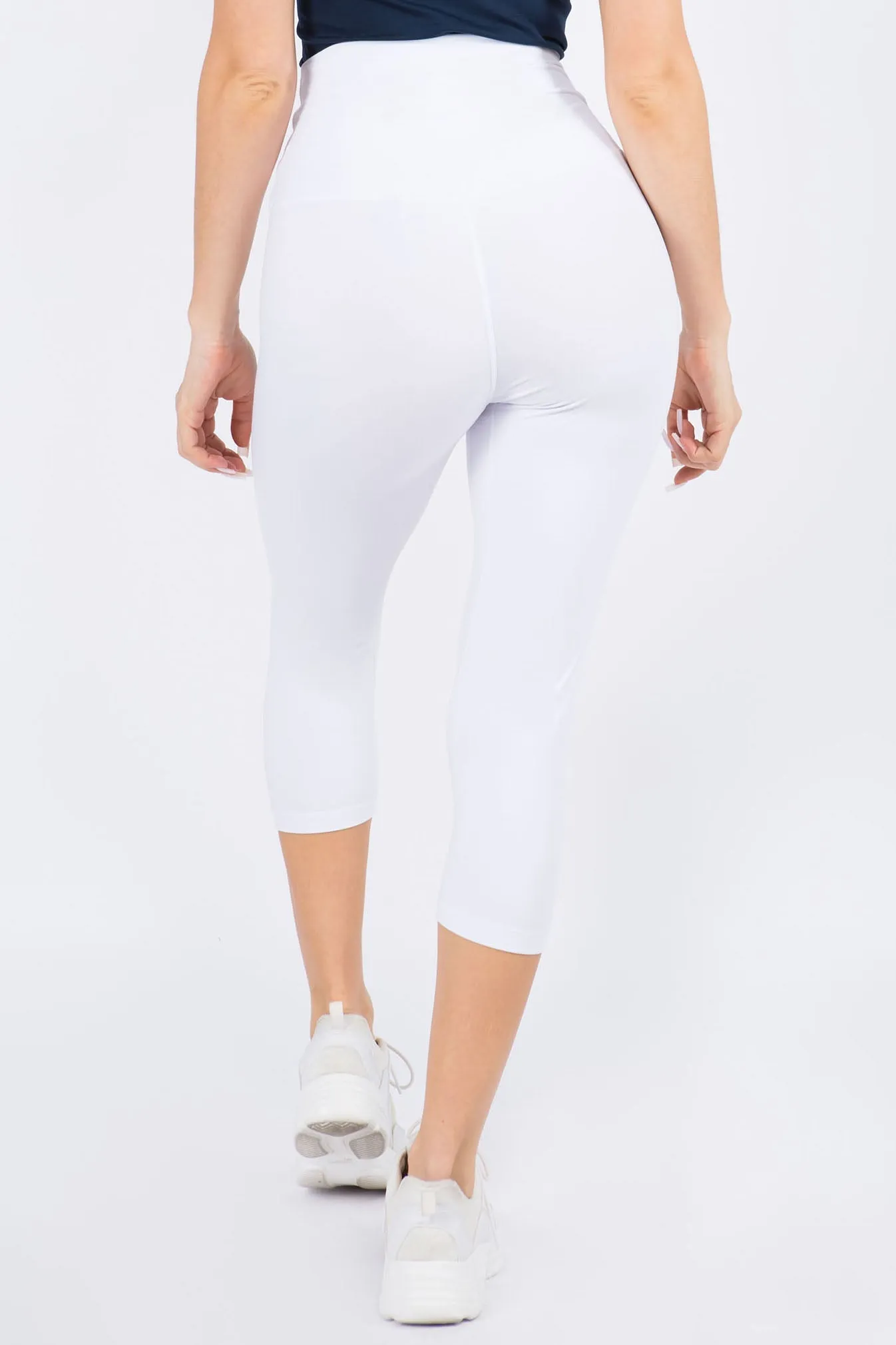 High-Rise Essential Capri Leggings