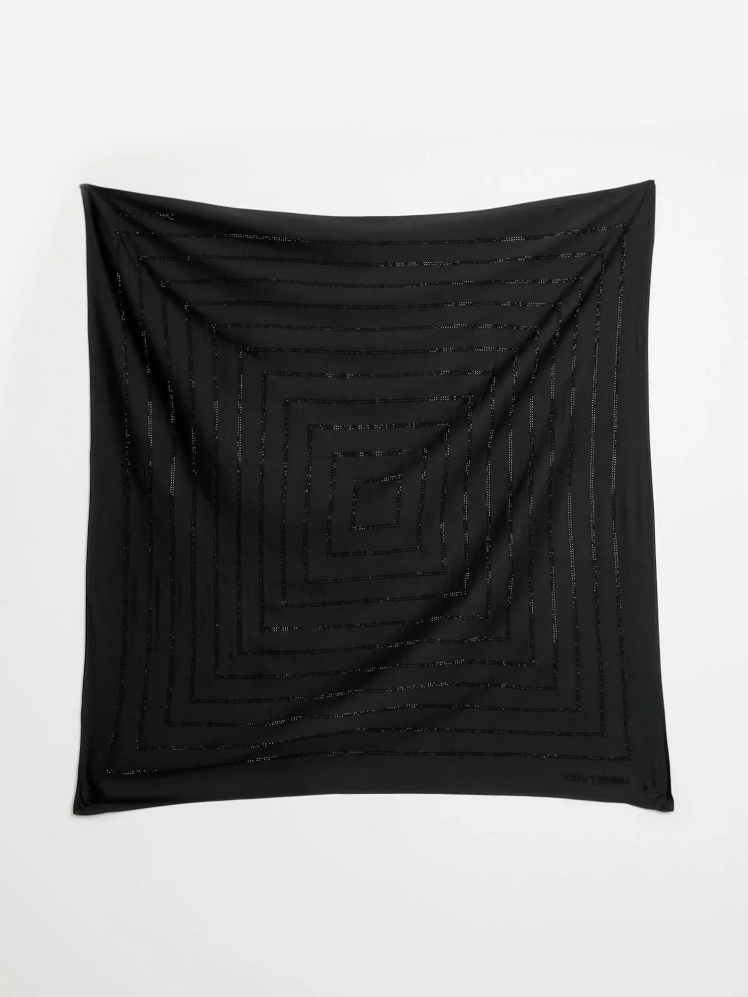 Kris Black Crystal Scarf