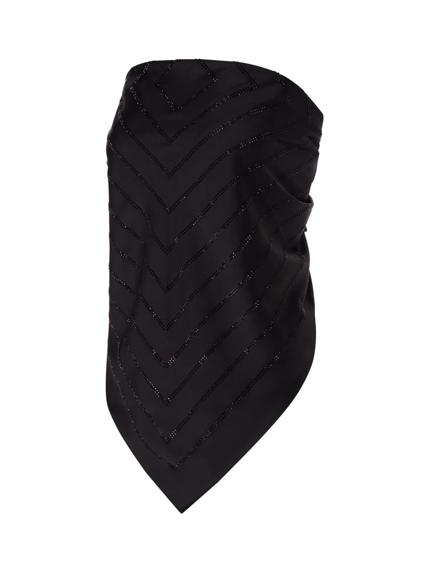 Kris Black Crystal Scarf