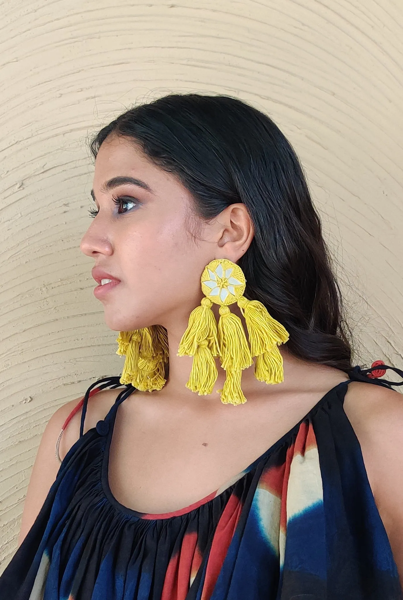 LEHER HANDCRAFTED EARRING