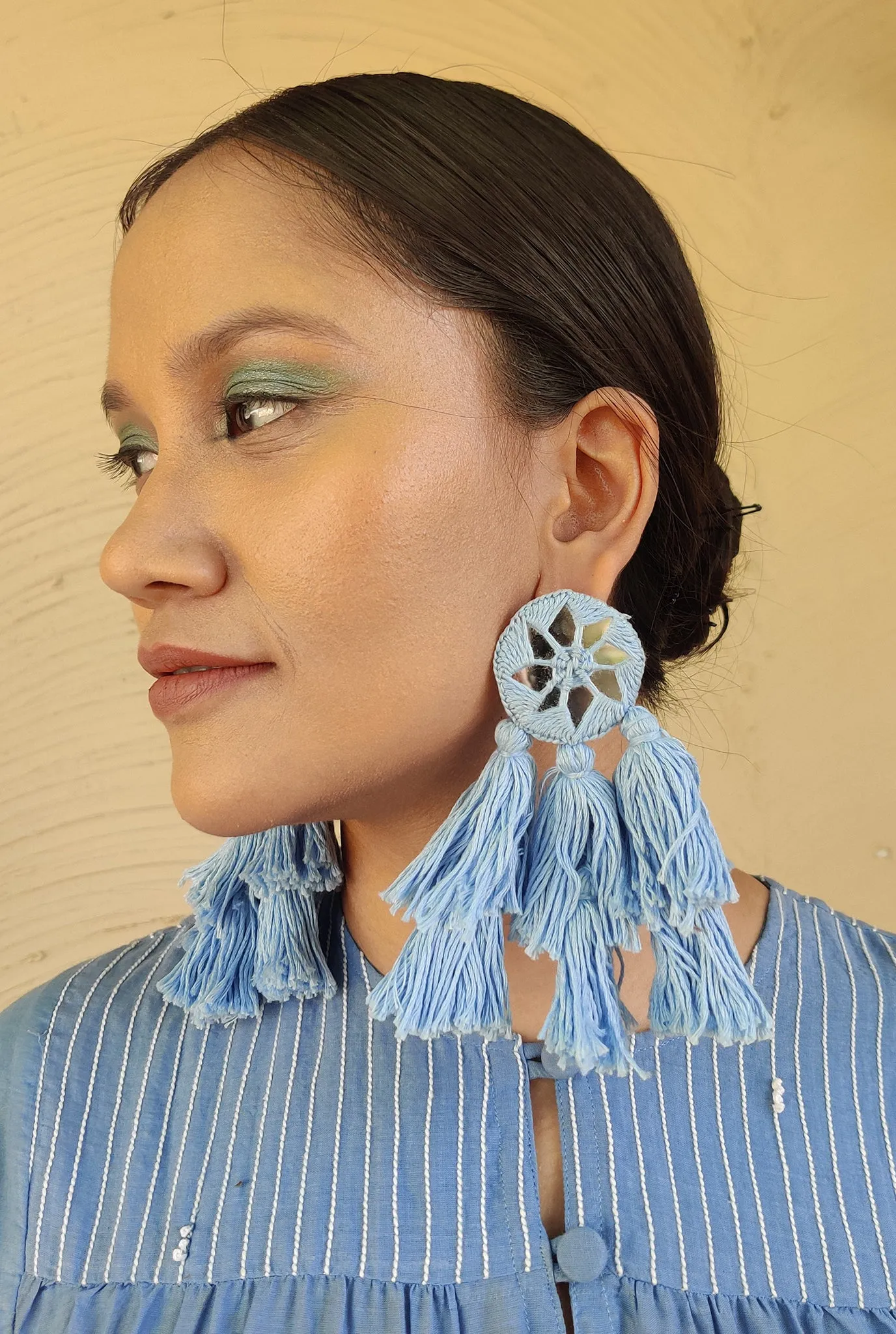 LEHER HANDCRAFTED EARRING