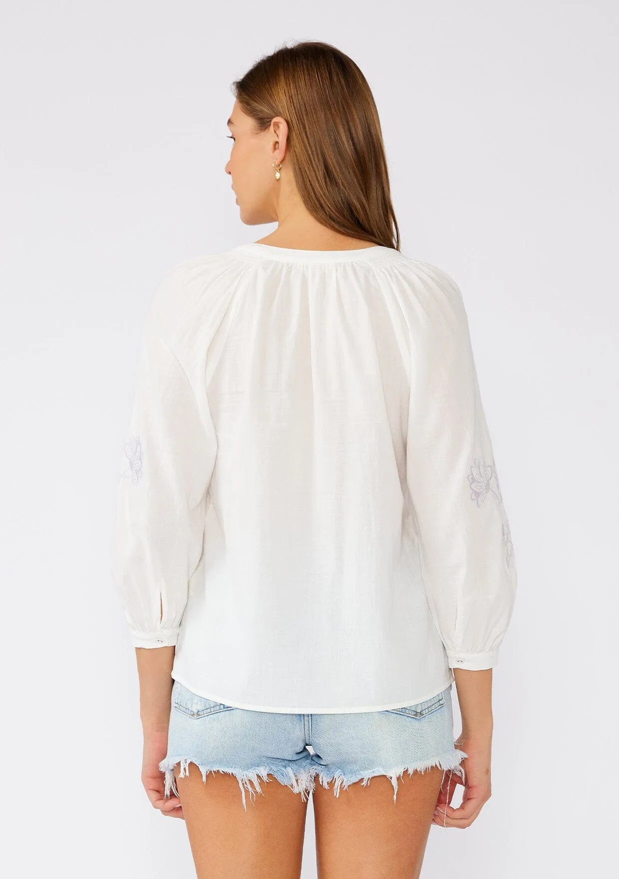 Loved Up Embroidered Blouse