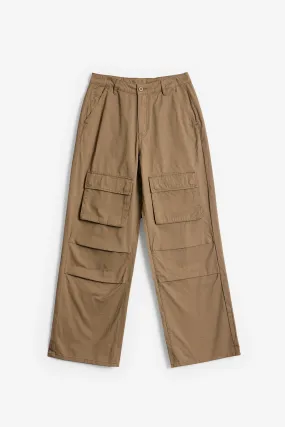 LWH Relaxed Baggy Cargo Pants - Olive