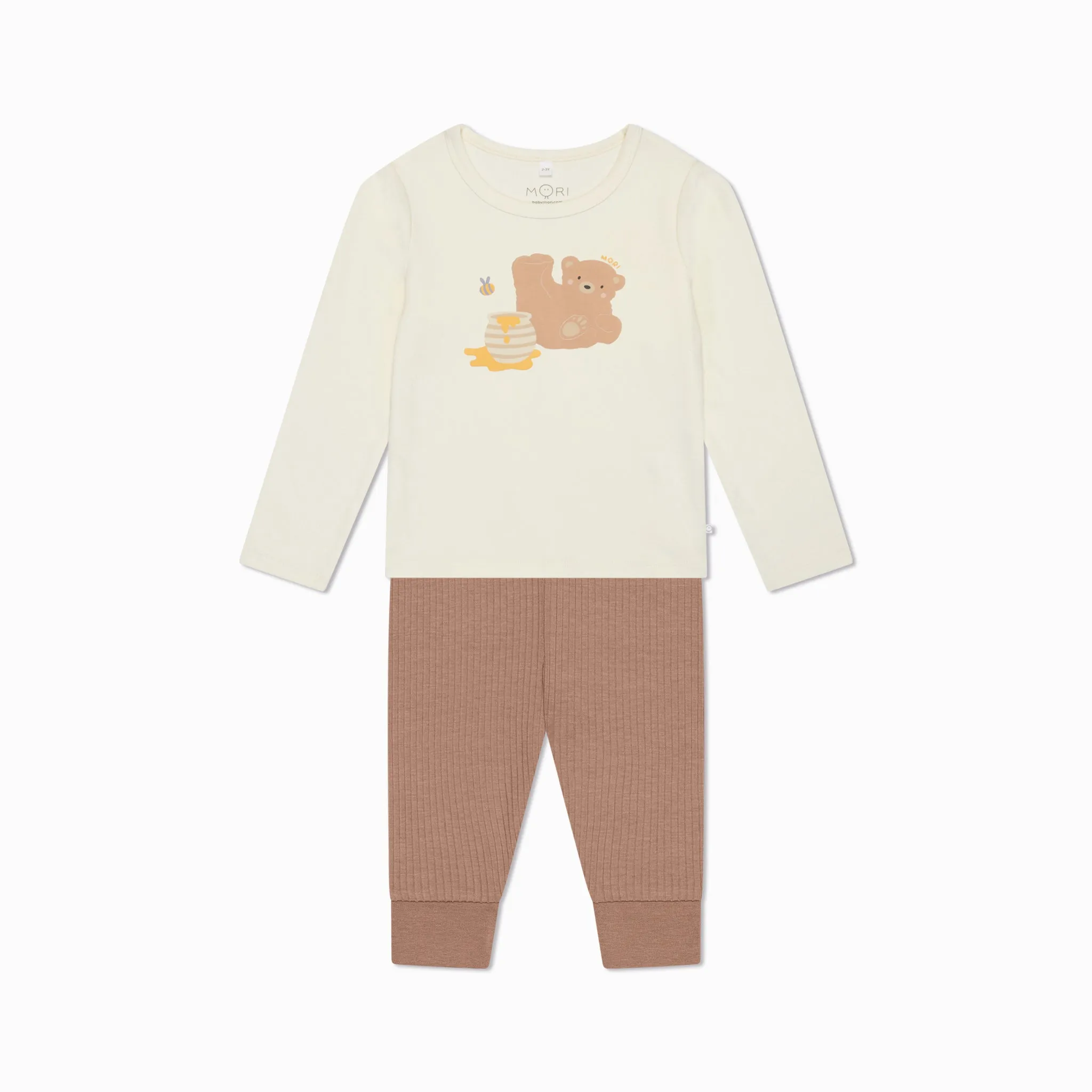 Mama Bear Long Sleeve Top & Ribbed Leggings Outfit