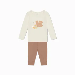 Mama Bear Long Sleeve Top & Ribbed Leggings Outfit